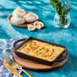 طاجن جمبري بالكريمة